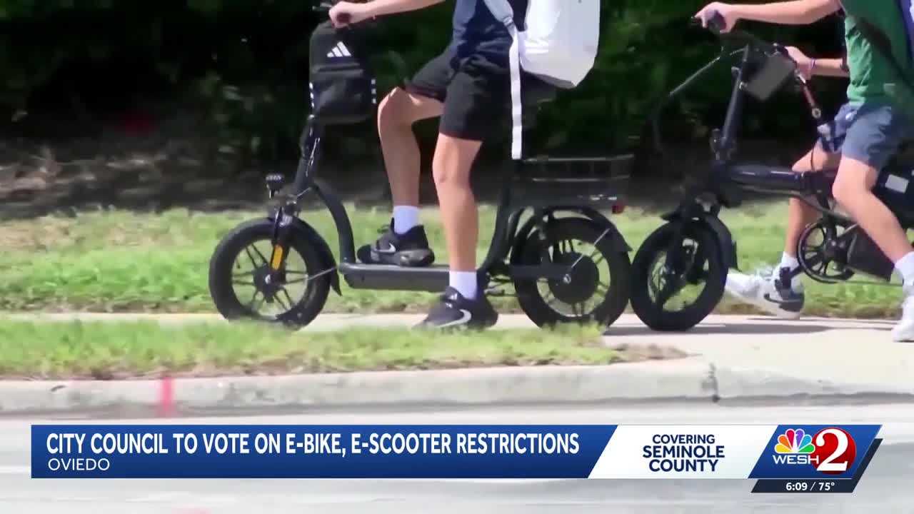 Oviedo city council to vote on micromobility rules to improve sidewalk safety — WESH 2 Orlando, Tel Aviv Government news
