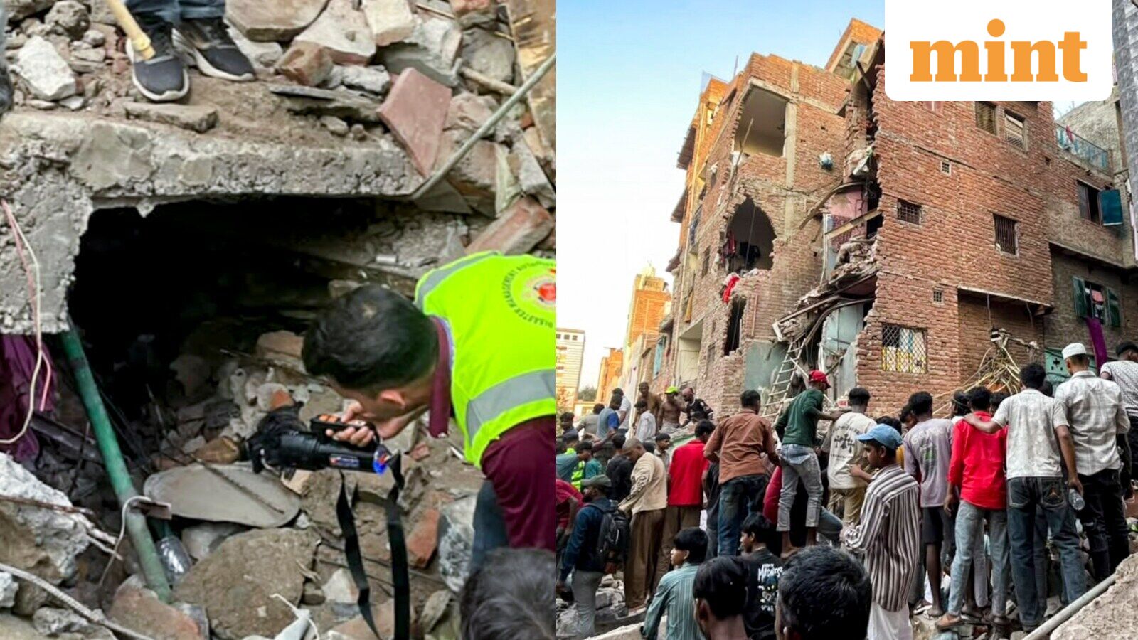 Seemapuri building collapse: Three dead, including pregnant woman and child, eight injured in Delhi — Mint India