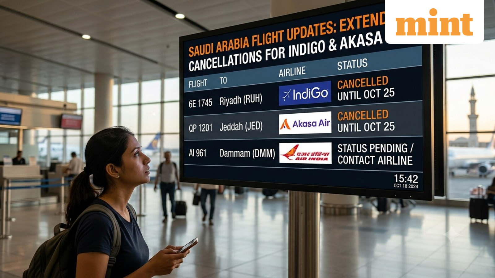 IndiGo and Akasa Air extend Saudi flight suspensions: Check new dates; has Air India followed suit? — Mint India, Tel Aviv Technology news